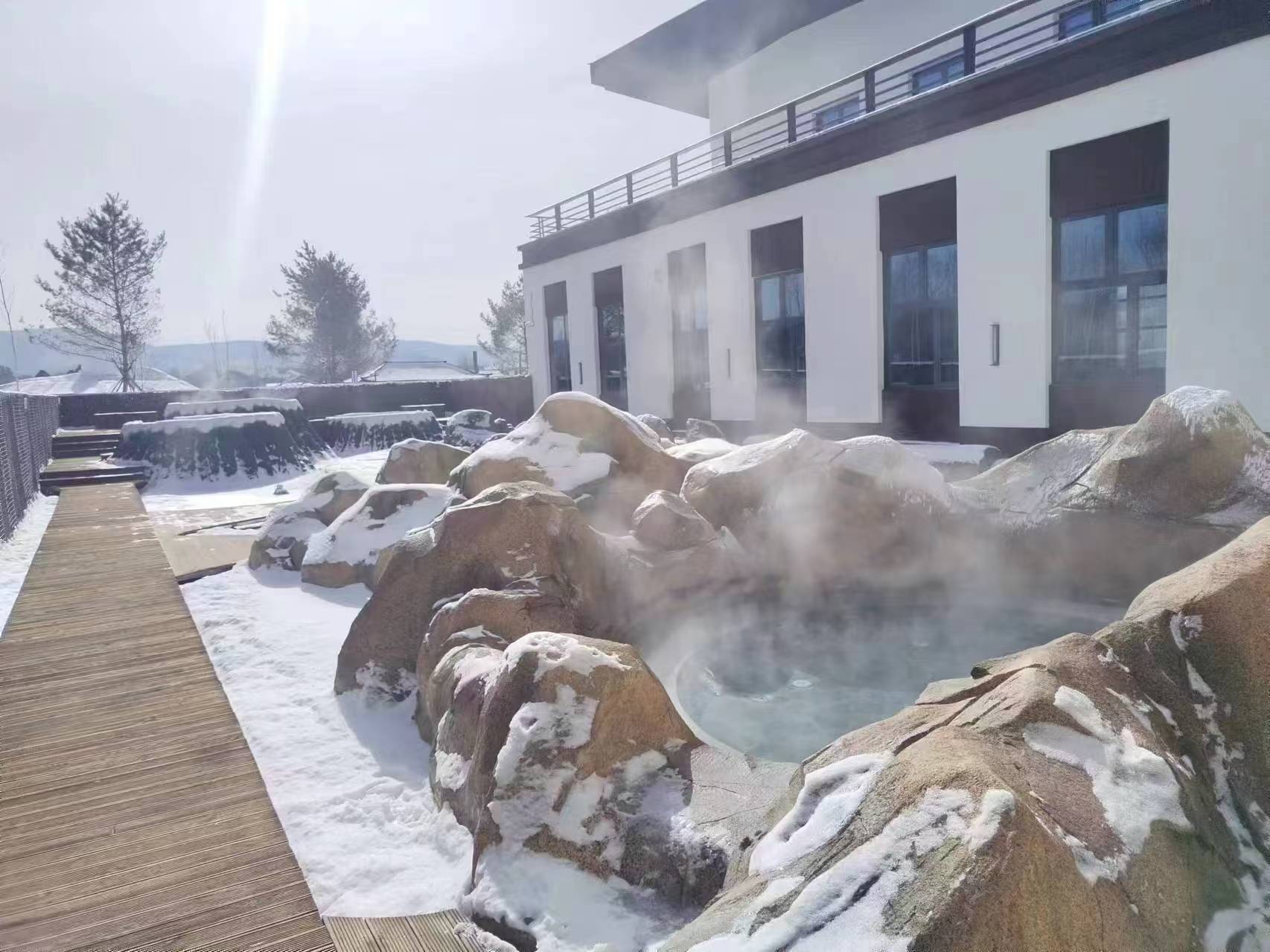 Air source swimming pool heat pump